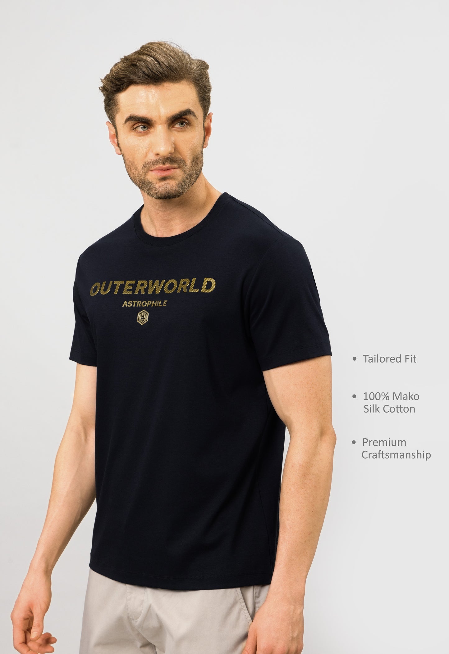 Dripping Gold Mens Luxury T-Shirt