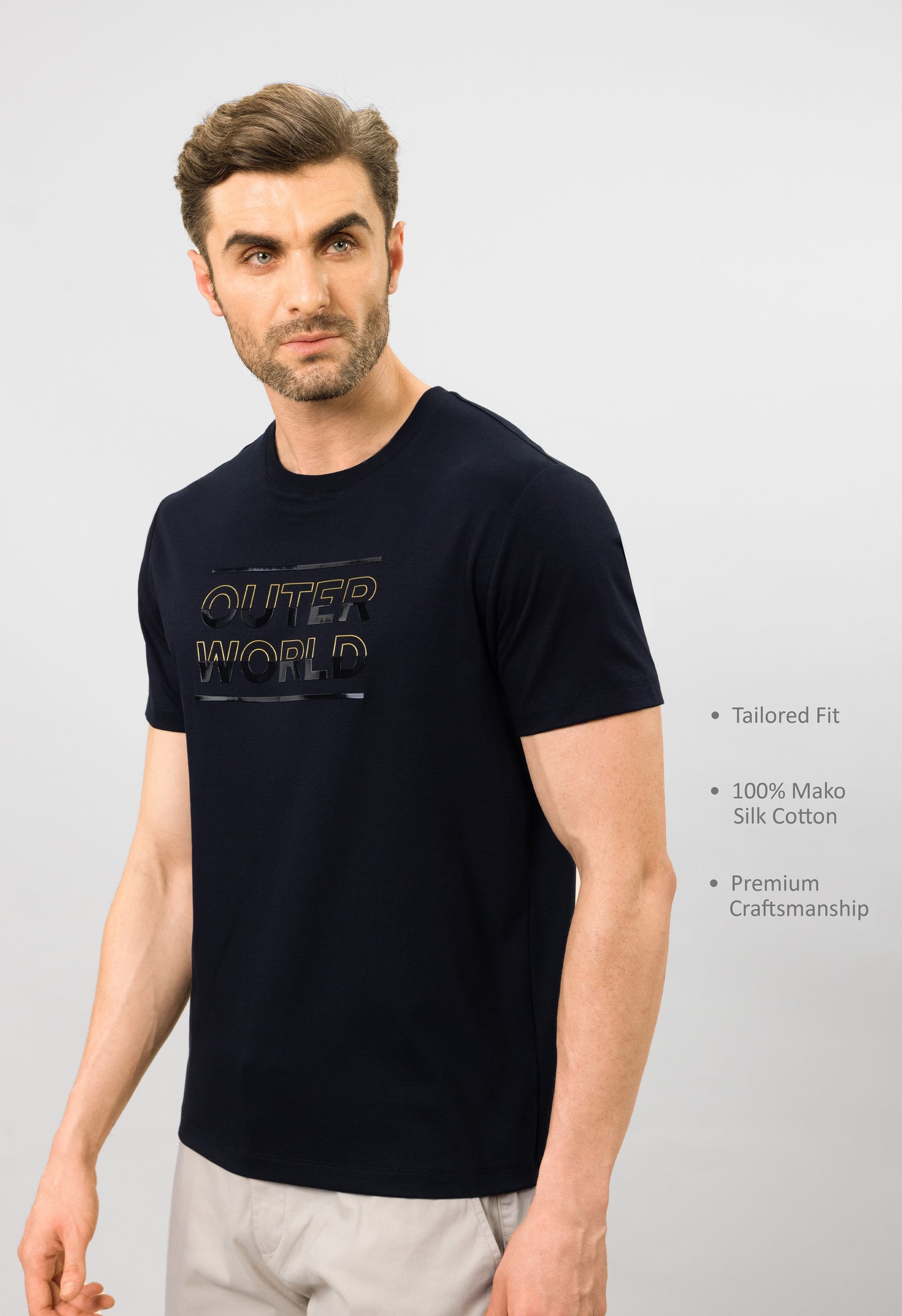 Golden Hour Mens Luxury T-Shirt