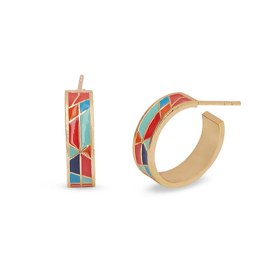 Wedge Hoops Play Red&Blue