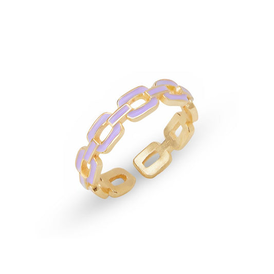 Link Ring Lavender