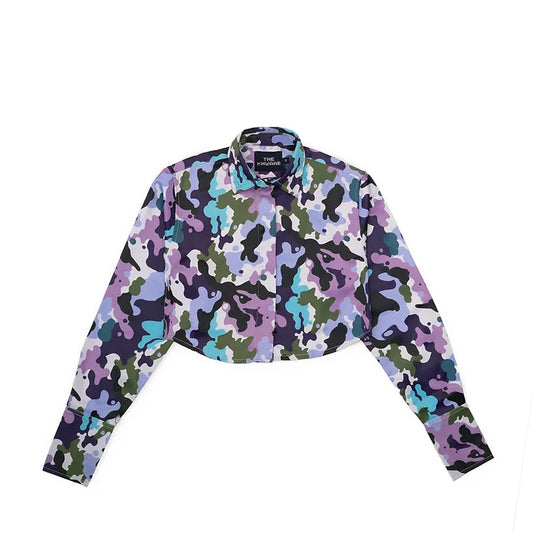 Bubble Gum Cropped Shirt