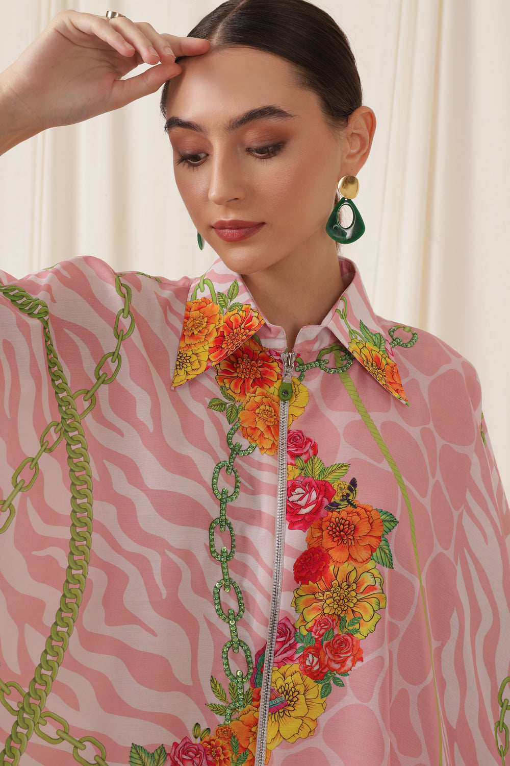 THE INDO - MOD KAFTAN HIGHLIGHTED