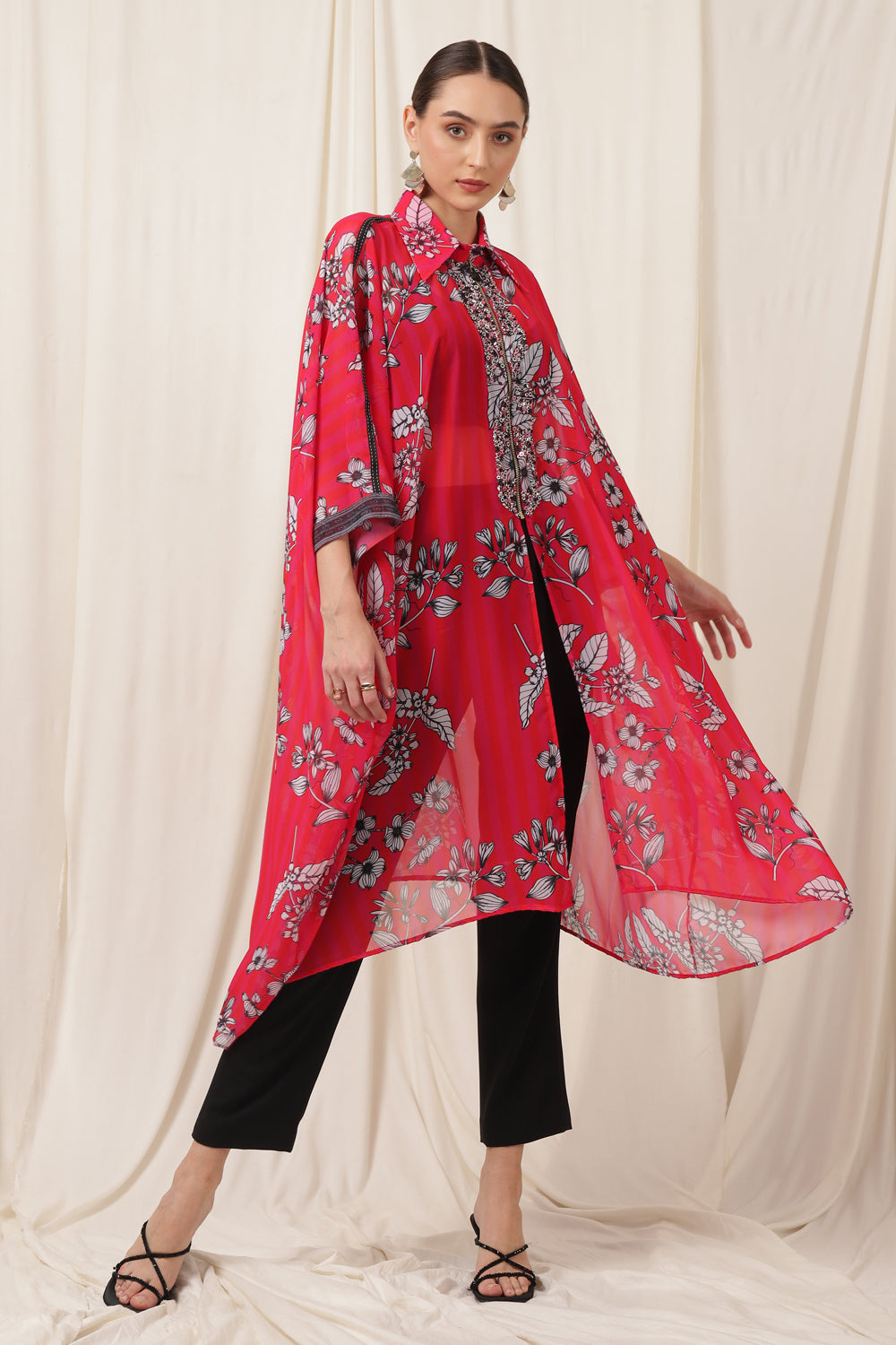 THE INDO - MOD KAFTAN EMBROIDERED