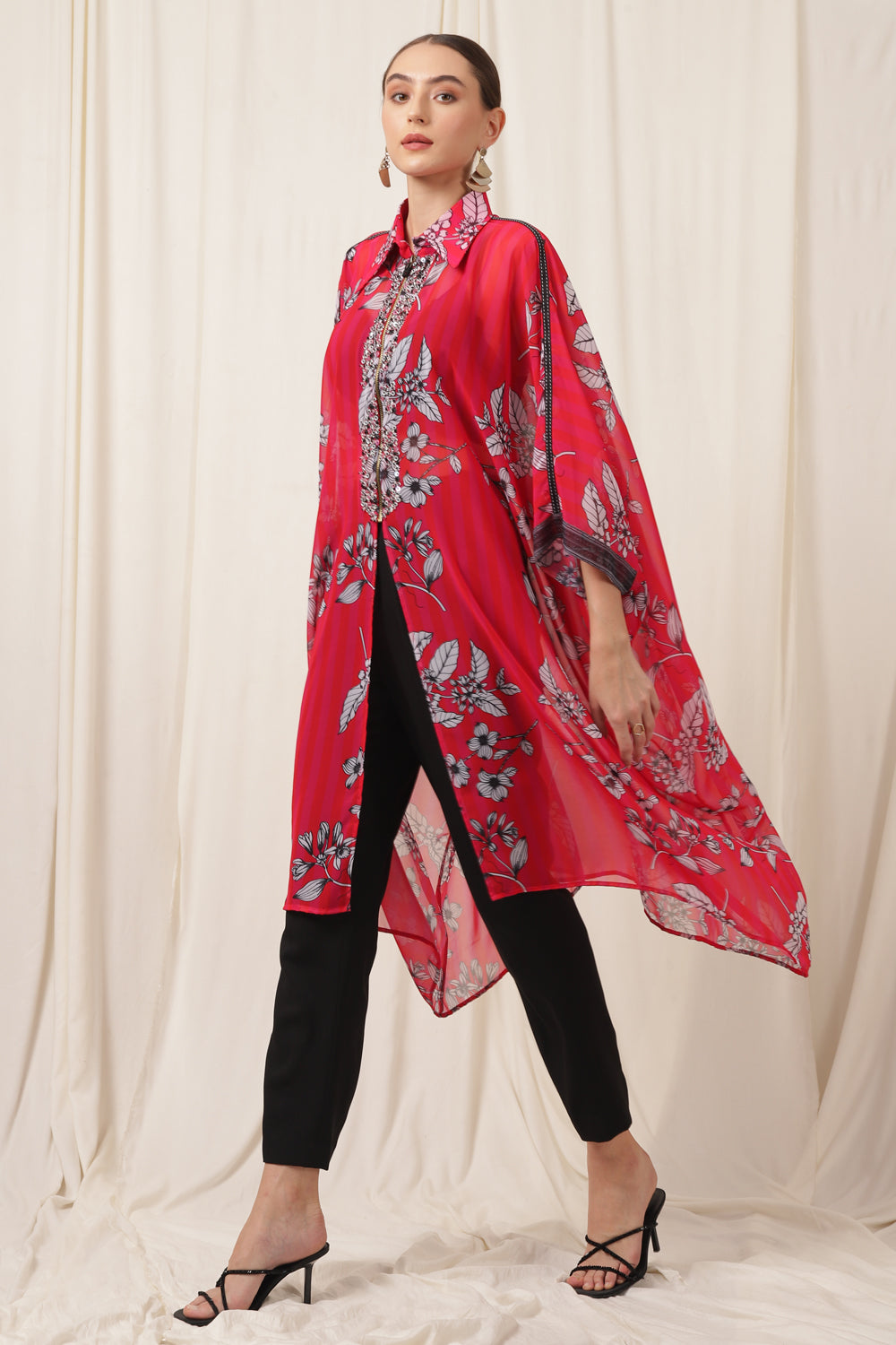 THE INDO - MOD KAFTAN EMBROIDERED