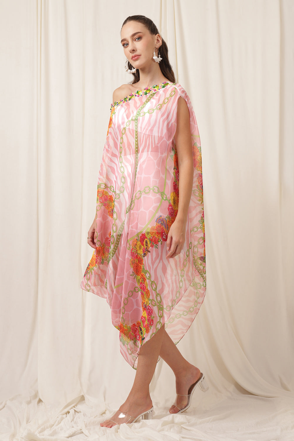 THE INDO - MOD KAFTAN EMBROIDERED