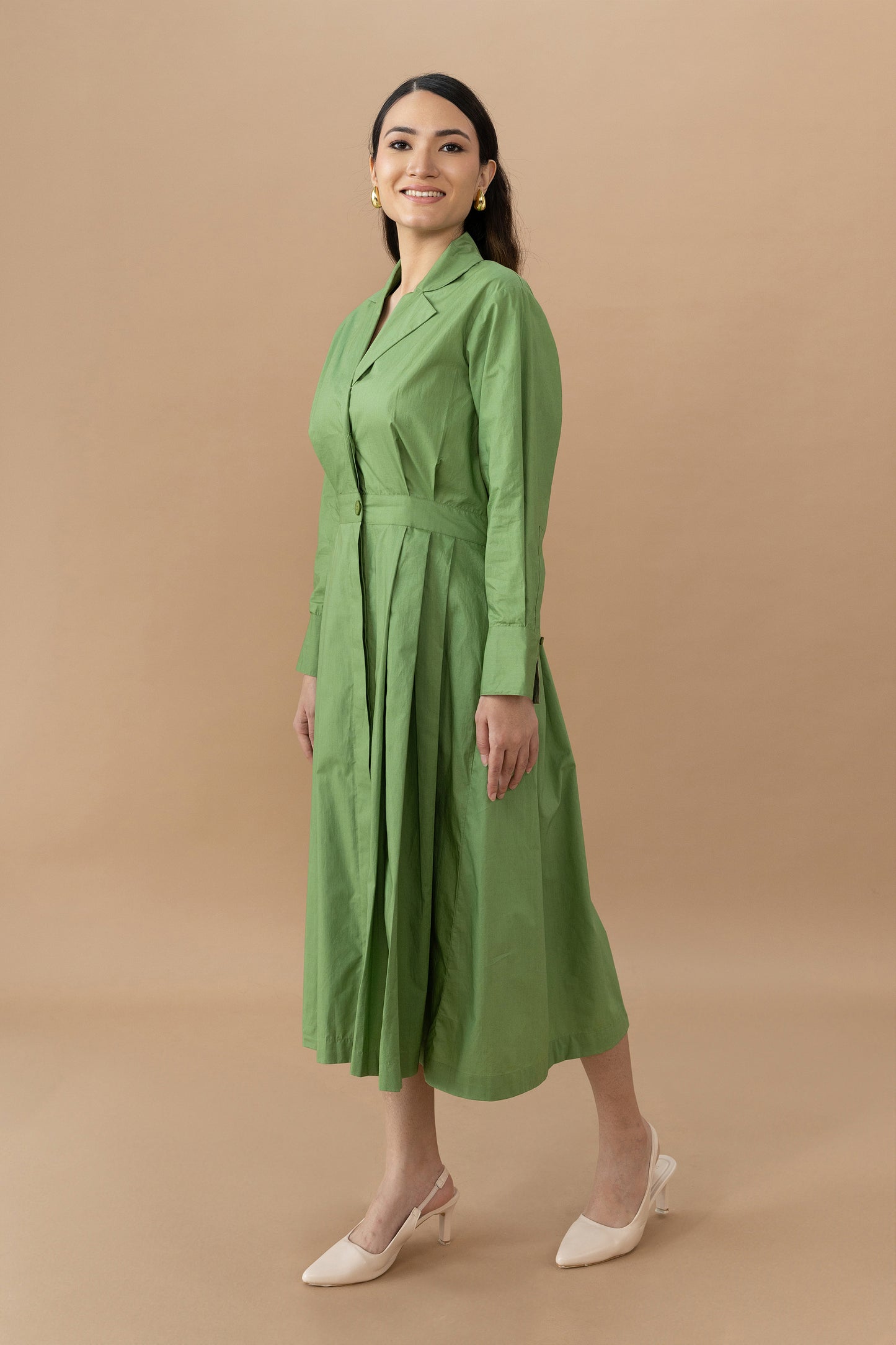 Clara Dress - Olive