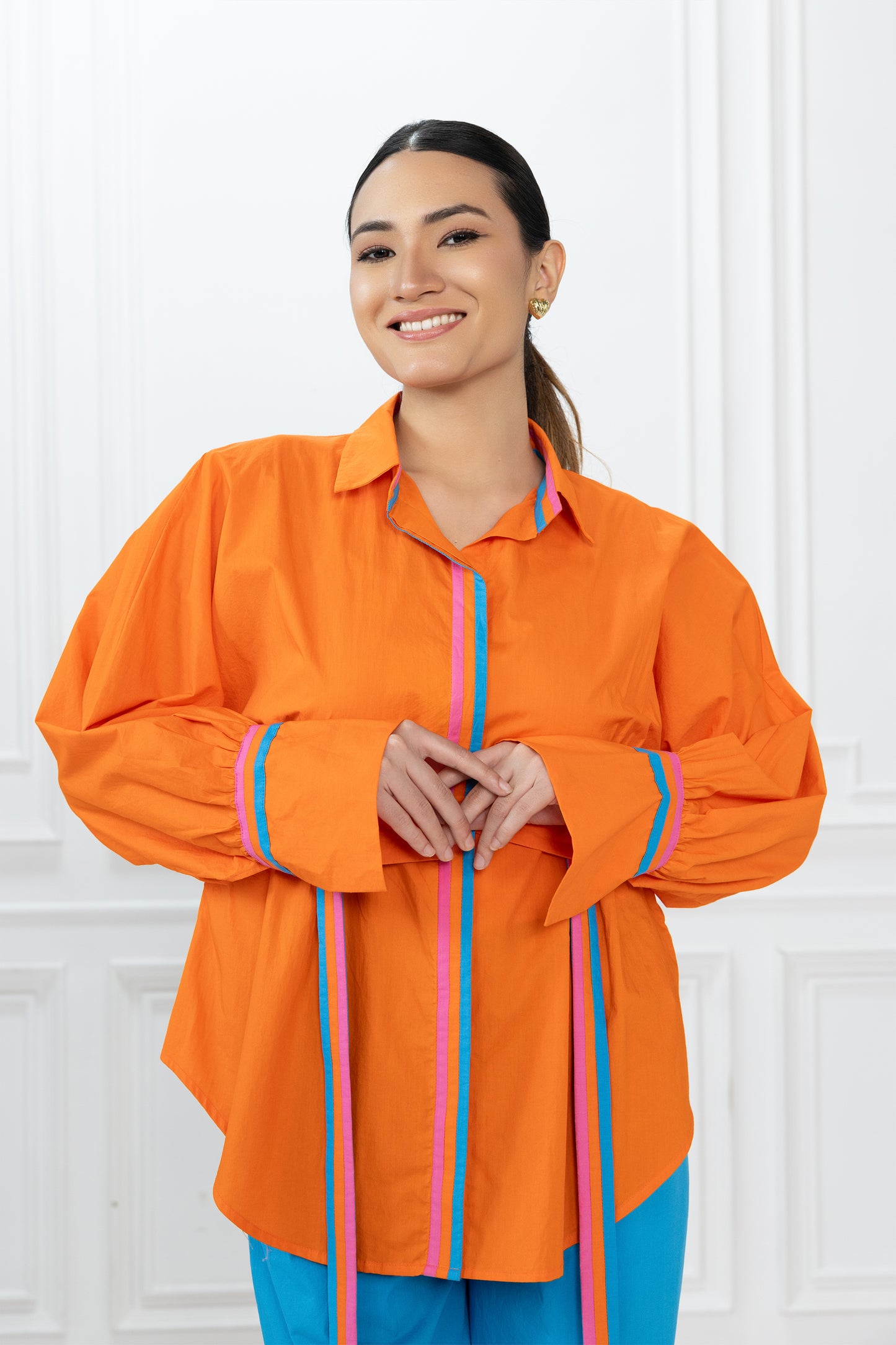 Brooke Shirt - Orange