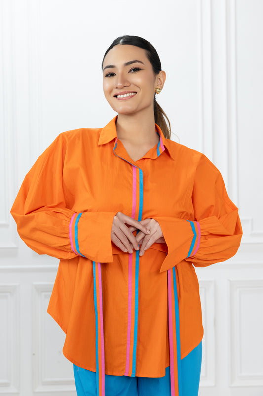 Brooke Shirt - Orange