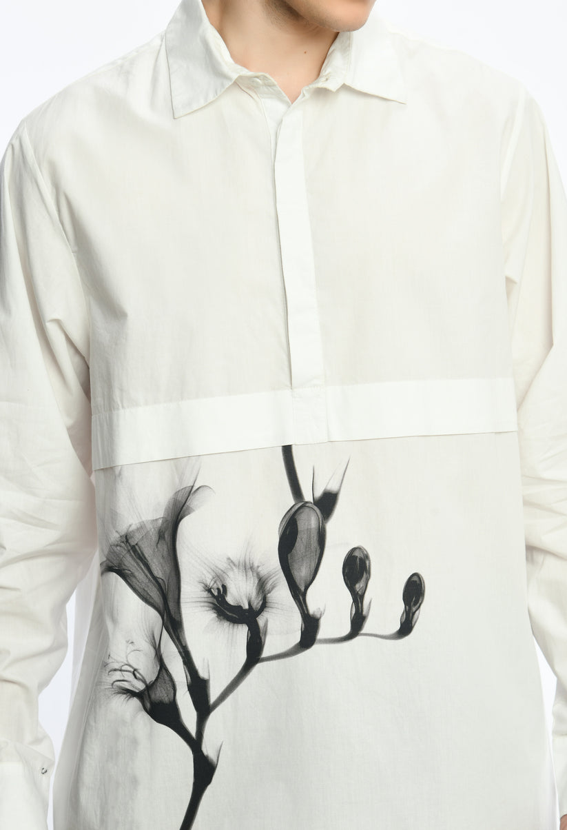 unisex cotton oversized shirt