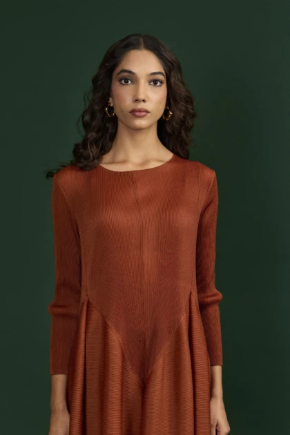 Juniper Dress - Rust (3)