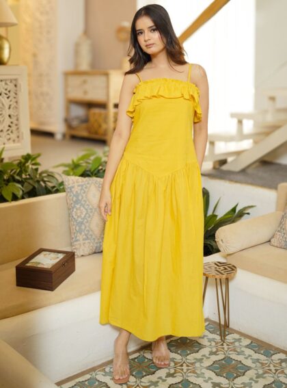 Buttercup Drop-Waist Dress