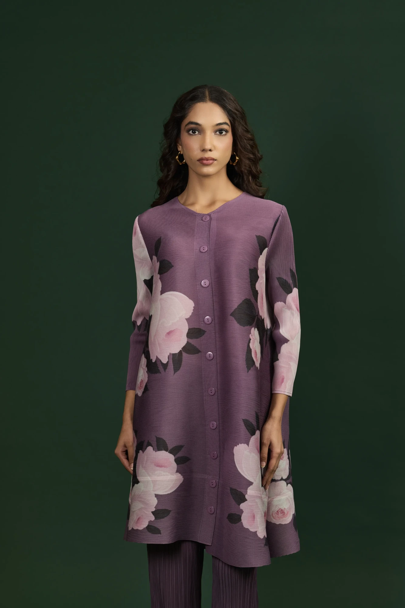 Mauve Flora Coord Set (5)