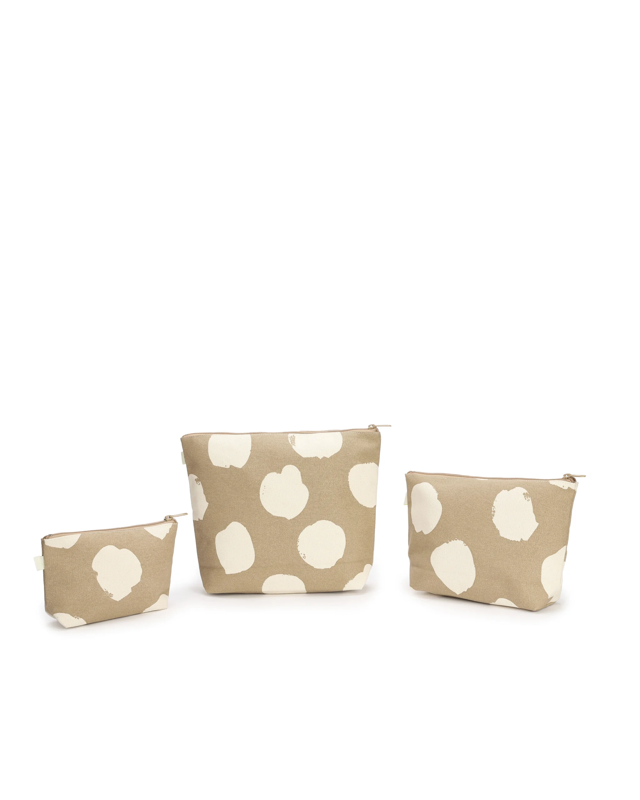 SMUDGE DOT VANITY POUCHES