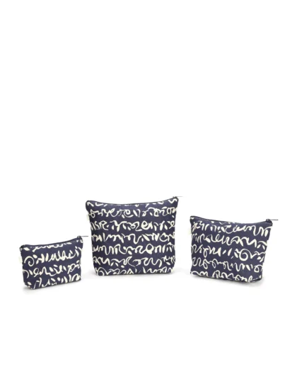 SQUIGGLY VANITY POUCHES